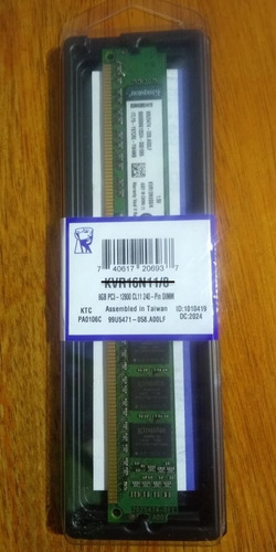 Memoria Ram 4gb 1x4gb Kingston Kvr13n9s8/4