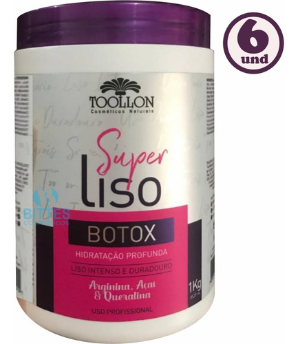 Botox Super Liso Toollon Professional Hidratação Profunda