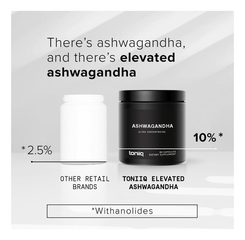 Toniiq 26,000 Mg 20x Extracto Concentrado - 10% Withanólido