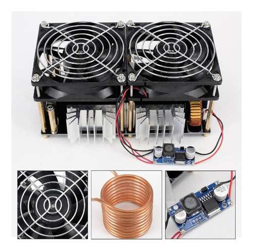 Módulo De Calentamiento Por Inducción De 1800w Zvs, Placa