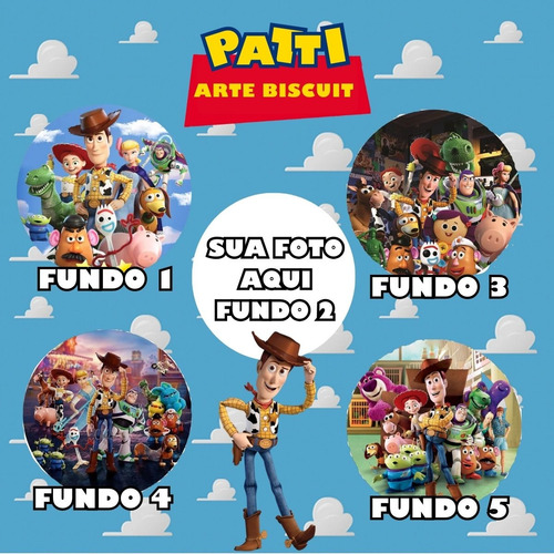 Vela Personalizada | Topo De Bolo | Toy Story
