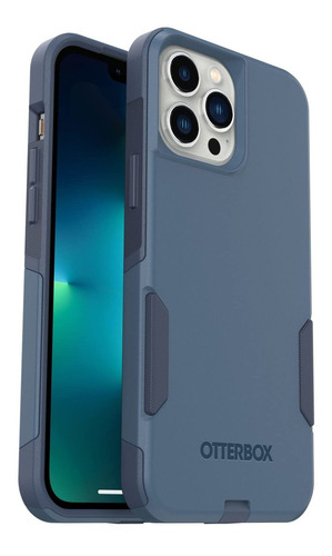 Carcasa Basica Para iPhone 13 Pro Max Policarbonato Azul