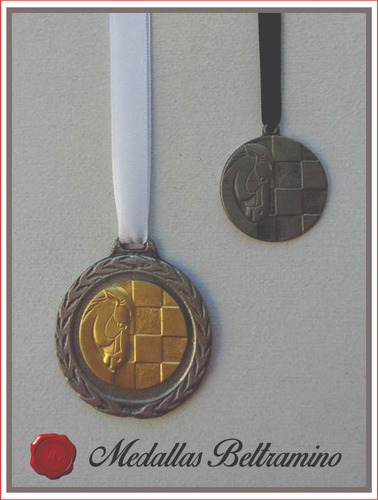Medallas Ajedrez 50mm