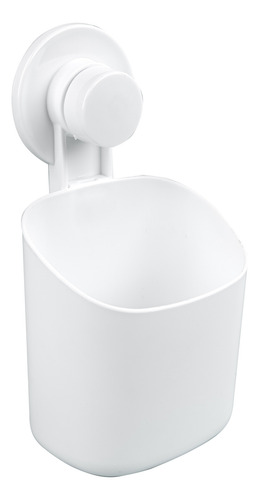 Soporte Organizador Para Baño Adhesivo Multifuncional Ordene Blanco