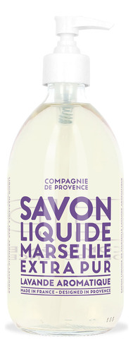 Aromatic Lavender Liquid Marseille Soap 495 Ml