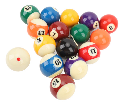 Juego De Pelotas De Billar, 16 Piezas, Resina De Billar, 2.2