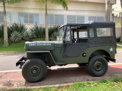 Jeep Willys Cj3-b - Cara De Cavalo - 1954 - Colecionável