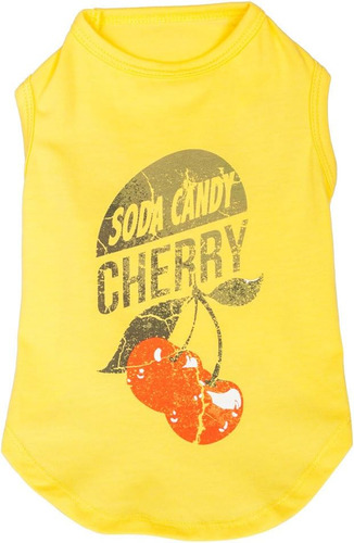 Blueberry Pet Cherry Soda Candy Camiseta Sin Mangas De Algod