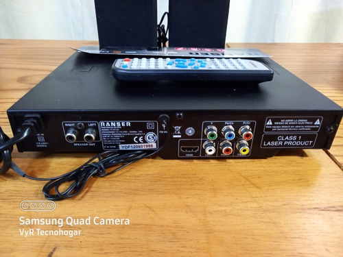 Reproductor Dvd Home Theater Cine Ranser 2.1 Usb Dvd Cd Ctas
