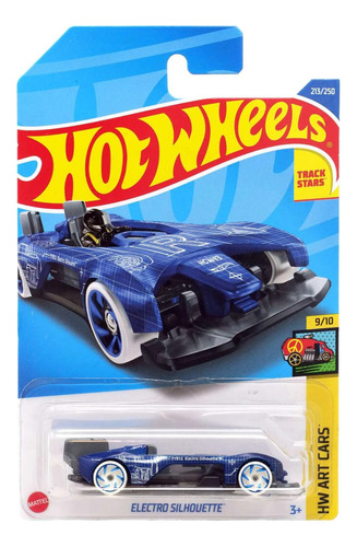 Hotwheels Electro Silhouette Hw Art Cars - Eternia Store