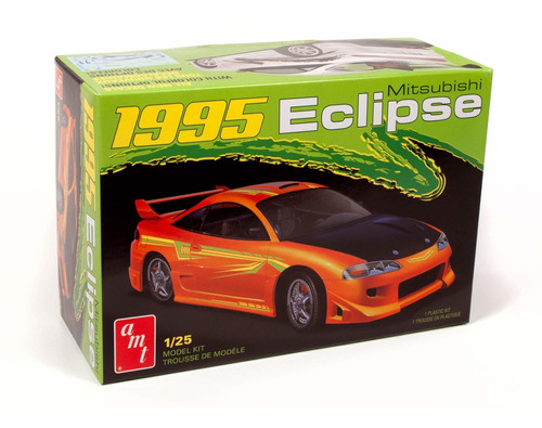 Amt 1995 Mitsubishi Eclipse 1:25 Kit De Modelo De Plástico