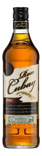 Paquete De 3 Ron Cubay Añejo 7 Años 700 Ml