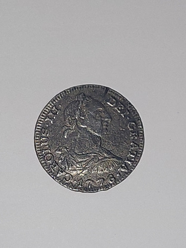 Moneda 8 Reales 1776 Rey Carlos Iii