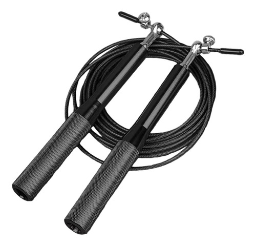 Cuerda Para Saltar Cuerda Para Saltar De Velocidad Negro