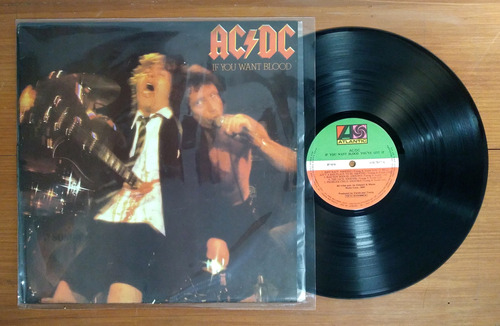 Acdc If You Want Blood 1979 Disco Lp Vinilo Brasil