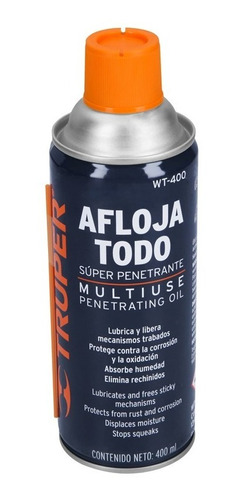 Lubricante Aerosol Truper 400 Ml # Wt-400