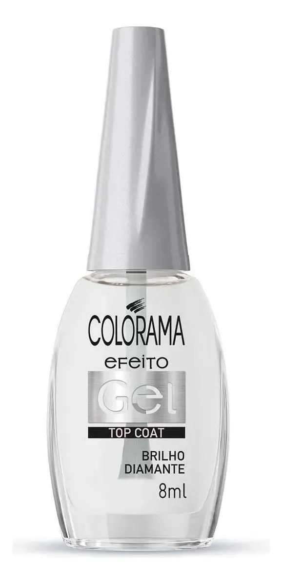 Esmalte Colorama Top Coat Gel 10 Dias Longa Duração 8ml