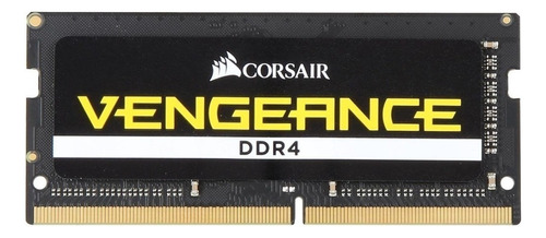 Memoria Ram Vengeance Gamer Color Negro 16gb 1 Corsair Cmsx16gx4m1a3200c22