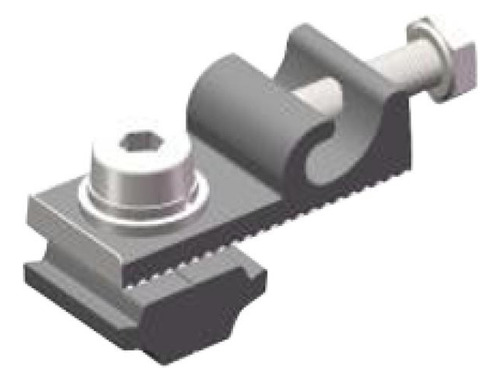 Pack 3 Conector A Tierra L20 P/fijación De Paneles Solares