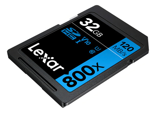 Cartão De Memória Lexar 32gb V10 120mb/s Uhs-i 800x