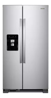 Refrigerador inverter auto defrost Whirlpool WD2620 acero inoxidable con freezer 611L 127V