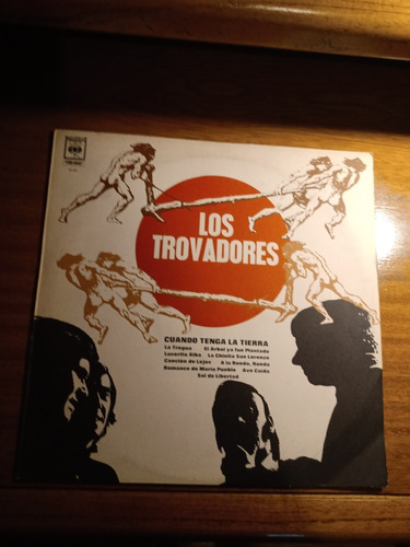 Vinilo Los Trovadores Cuando Tenga La Tierra