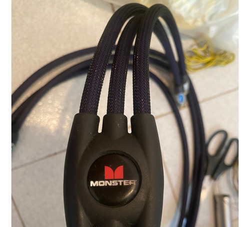 Cable Rca Monster Thx Audio Y Video 1.5 Metros