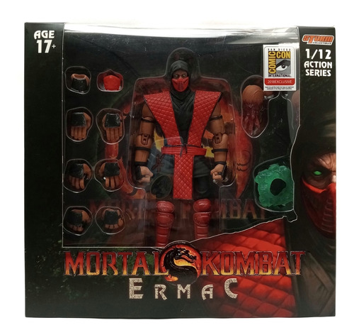 Storm Collectibles Mortal Kombat Ermac Exclusivo Sdcc 2018