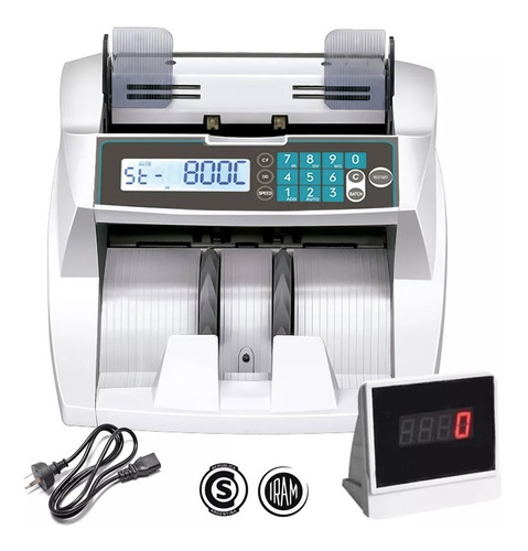 Contadora Billetes Contar Máquina Cuenta Dinero Detector