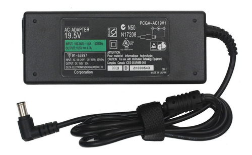 Cargador Compatible Con Sony Vgp-ac19v19 19.5v 4.7a