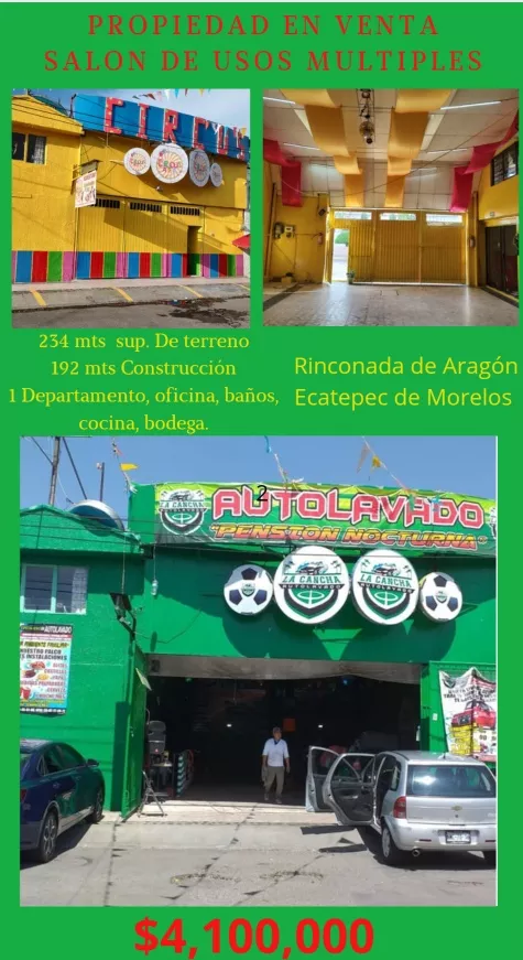 Local Comercial Y Bodega Amplia En Venta En Ecatepec.