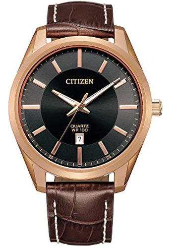 Reloj Citizen De Cuarzo Para Hombre, Acero Inoxidable Con Co