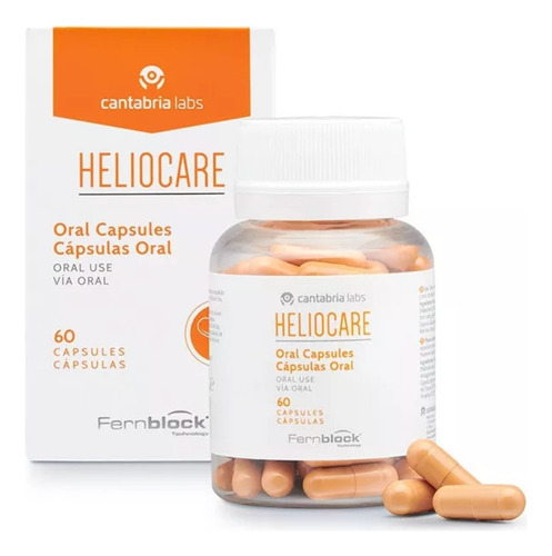 Protector Solar Oral Heliocare Advanced 60 Capsulas Uva