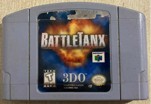 Battletanx N64 Nintendo 64 Com Caixa Original
