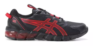 Tênis Asics Gel Quantum 90 Mesh Masculino Preto/vermelho