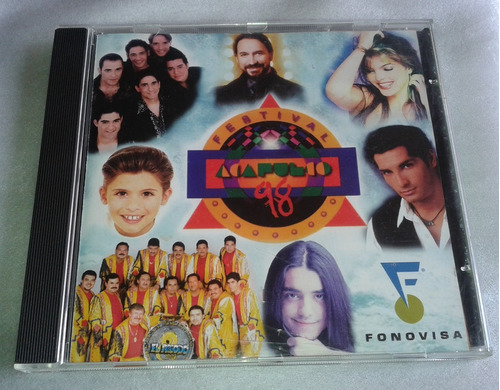 Festival Acapulco 98 Cd Imanol Ana Barbara Ariel El Recodo 