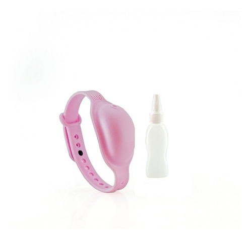 Imagen 1 de 6 de Pulseras Sanitizante Adulto Rosa Bebe Luminares