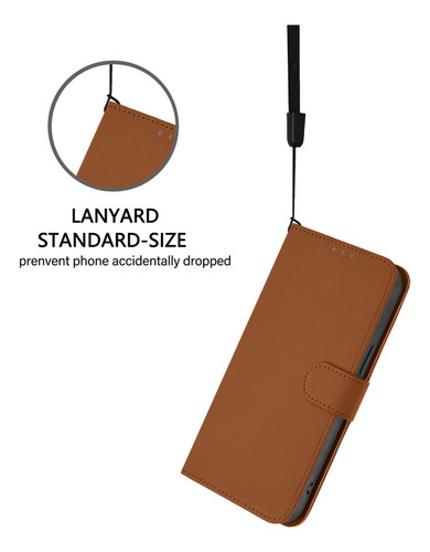 Funda De Piel Tipo Cartera For Teléfono Para Qukitel C51