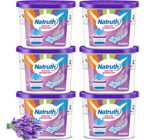 Natruth Absorbentes De Humedad Con Aroma A Lavanda, Paquete.