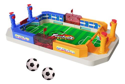 Juego De Fútbol De Mesa, Mini Juego De Futbolín 2 Bolas