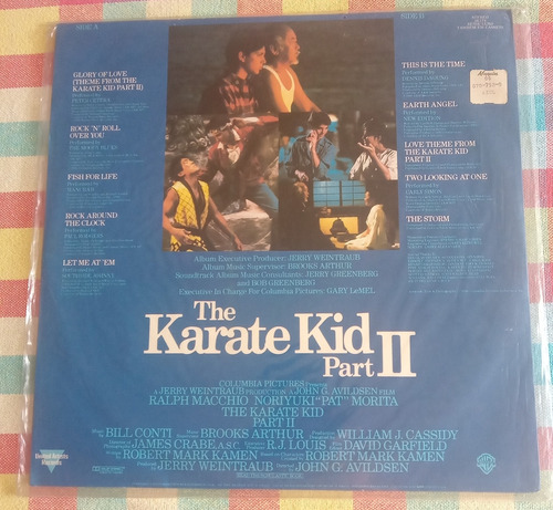 Lp Karate Kid Parte 2 - Trilha Sonora Do Filme (Usado)