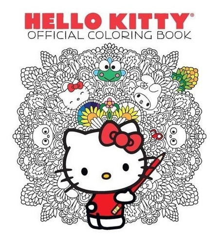 Hello Kitty Libro Oficial Colorear Mandalas (nuevo)