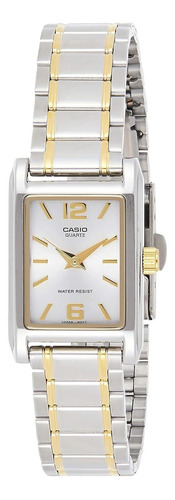 Casio Ltp-1235sg-7a Reloj De Vestir Analógico De Moda De Met