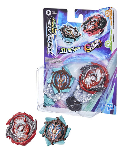 Paquete De Colección Dual Beyblade Burst Surge De Spinning T