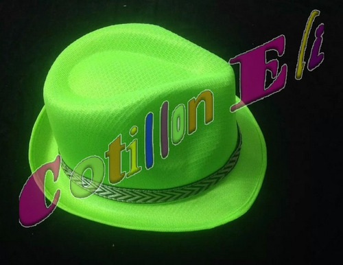 Cotillon Pack X 24 Sombreros Tanguero Guapo Tango Fluo