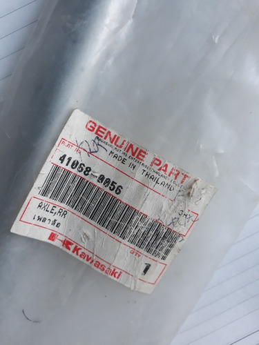 Eje Pasador Rin Klr Delantero Y Trasero