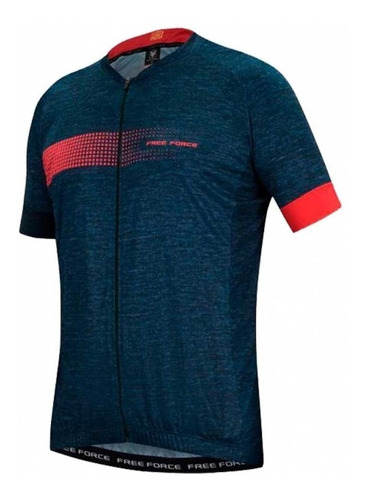 Camisa Freeforce Masculina Ciclismo Sport Bit Azul Escura