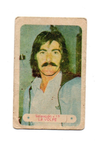 Figurita La Volpe Del Album Futbol 1978 Seleccion Argentina