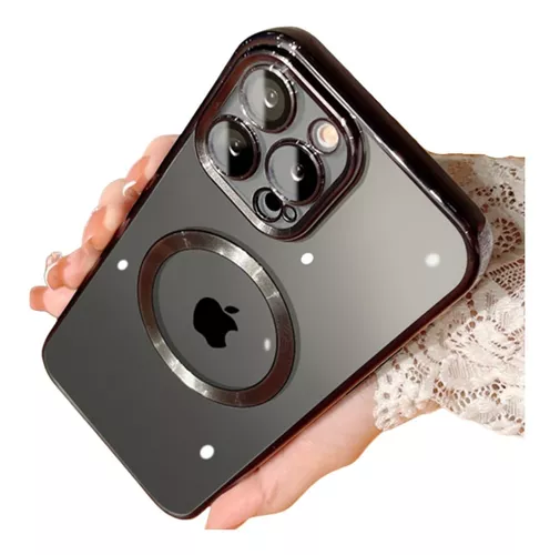 Capa Luxo P/ iPhone 14 Pro Max Compatível Magsafe Lançamento