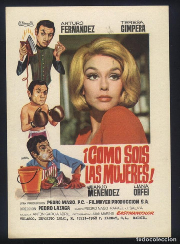 Como Sois Las Mujeres -arturo Fernadez,teresa Gampera - Dvd 